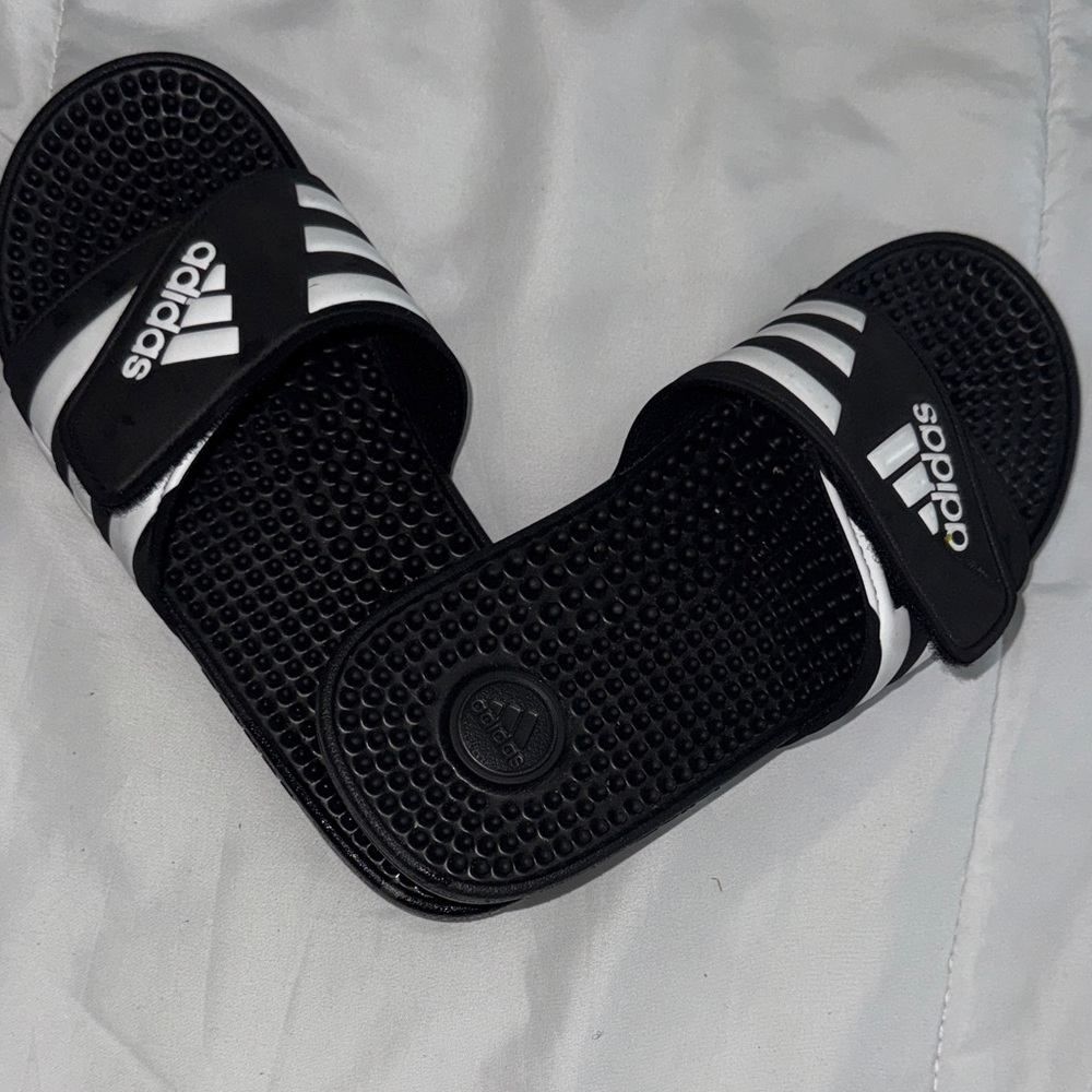 Adidas Classic Black and White Sandals